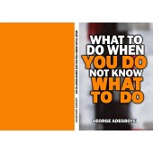 What To Do When You Do Not Know what To Do By George Adegboye